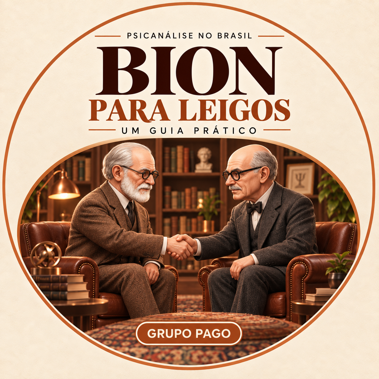 Identidade visual do curso Bion para Leigos