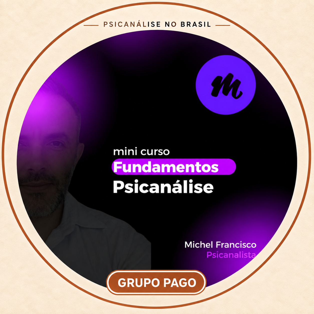 Identidade visual do curso Fundamentos da Psicanálise