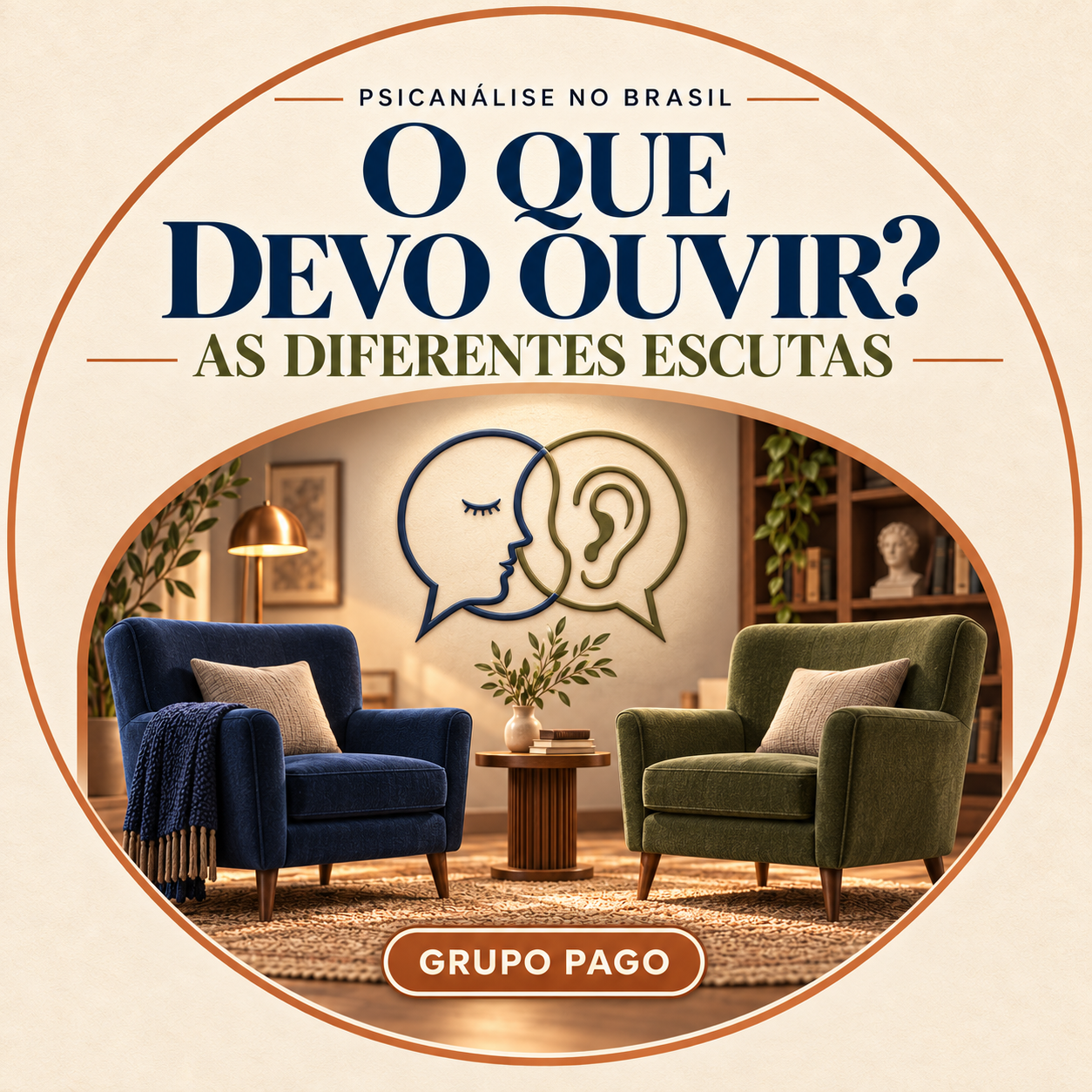 Identidade visual do curso O que devo ouvir?
